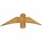 Ekena Millwork Bellingham Rough Sawn Timber Gable Bracket, Western Red Cedar, 60"W x 12"H x 2"D x 6"F, 5/12 Pitch GBW060X12X0206BEL00RWR - alternate 4
